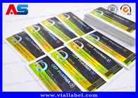 레이저 홀로그램 인쇄 UV 스팟 10ml 병 상자 및 라벨 10ml 풀 롤 라벨