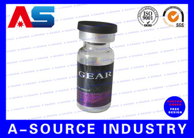 맞춤형 튜브 펩타이드 플라자 라벨 비닐 스티커 10ml 병 라벨 인쇄