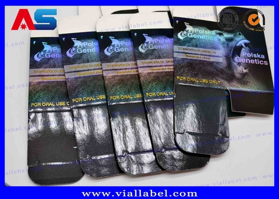 색상 인쇄 펩타이드 2ml 병 및 2ml Ampoule 의약품 포장용 종이 상자
