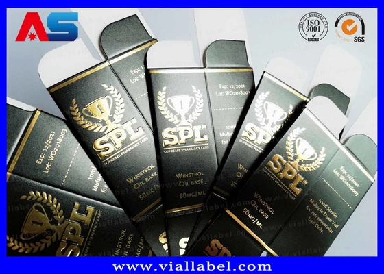 펩타이드 종이 패키지 상자, 1ml 앰풀에 펩타이드 상자 그리고 10ml 앰풀에 2ml 상자