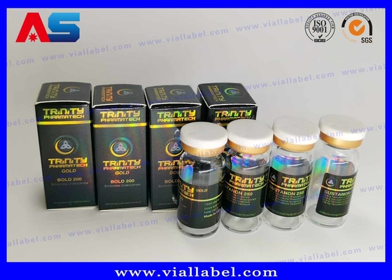 사용자 정의 무료 디자인 10ml 병 박스 라벨 및 병을 위한 포장 약품 포장 상자