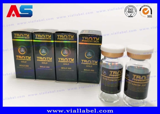 사용자 정의 무료 디자인 10ml 병 박스 라벨 및 병을 위한 포장 약품 포장 상자