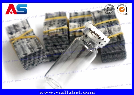 10ml 유리 플라스틱 병 마개 바다표범 어업을 위한 PETG/PVC 열수축 슬리브 상표