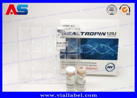 의약품 디자인 인쇄 소마트로피나 Hcg 2ml 수포 상자 라벨과 함께 포장