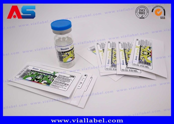 펩타이드 병 의약품 라벨 인쇄 멜라노탄 2 4C 2ml 주사 병 병