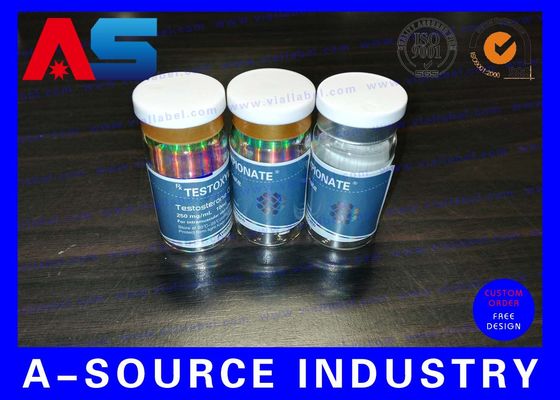 무광 방수 플라스틱 약국 병 라벨 스티커 (펩타이드/티르제용)