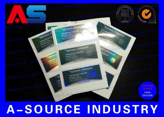 무광 방수 플라스틱 약국 병 라벨 스티커 (펩타이드/티르제용)