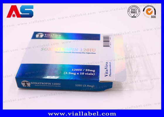 10×2ml 메토클로프라미드 주사 병의 앰풀을 보관할 수 있는 맞춤형 포장용 종이 상자