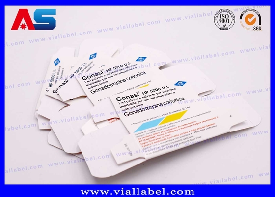 개인 맞춤형 유리 병 종이 Pregnyl Hcg 의약품 포장 상자에 대한 10ml 방울 상자