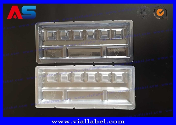 맞춤형 의료용 2ml 병 플라스틱 포장재 PET 블러스터 앰풀 유리 병 약국 제조자