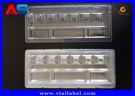 맞춤형 의료용 2ml 병 플라스틱 포장재 PET 블러스터 앰풀 유리 병 약국 제조자