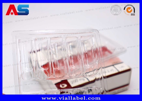 2ml MOQ의 10 Amp에 플라스틱 태와 종이 상자 100pcs 55um 두께 맑은 PET