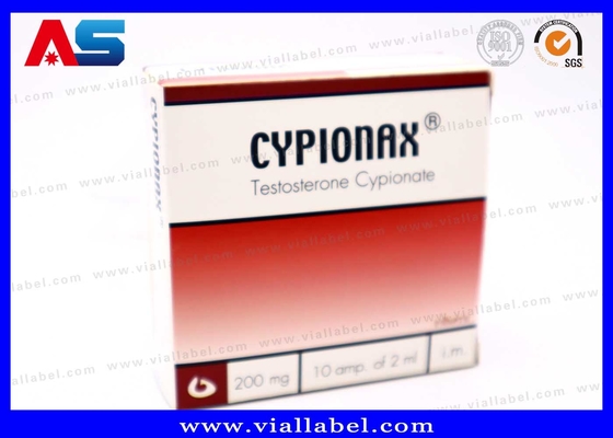 CMYK 의약품 포장 상자 1ml Ampules 10 Ampules 종이 상자 및 플라스틱 트레이