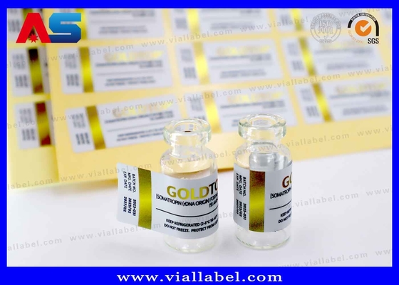 금 엽 10ml 병 라벨 인쇄 된 병 패키지 방수 강한 접착 10ml 라벨