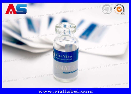내구성 있는 10ml 손톱 롤크 병 라벨, 화장품 병 스티커 반짝이는 마무리 사용자 지정 색상