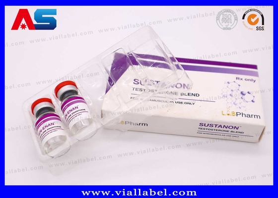의약품 주입용 맞춤형 플라스틱 블리스터 포장 10ml 상자 모크업 서비스 제공