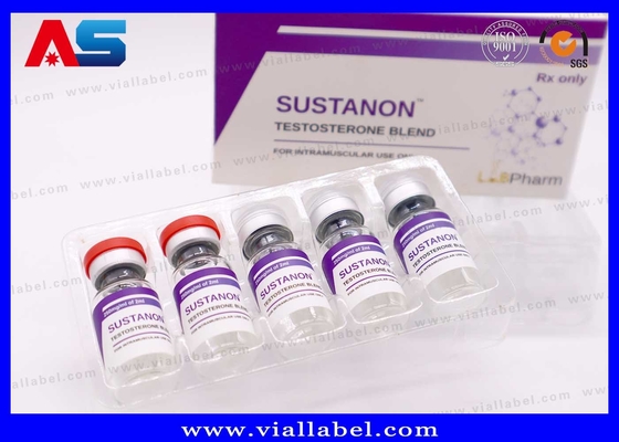 의약품 주입용 맞춤형 플라스틱 블리스터 포장 10ml 상자 모크업 서비스 제공