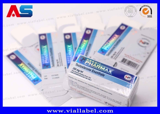 럭셔리 레이저 & 임보스된 종이 상자 10ml 테스트 엔안 병