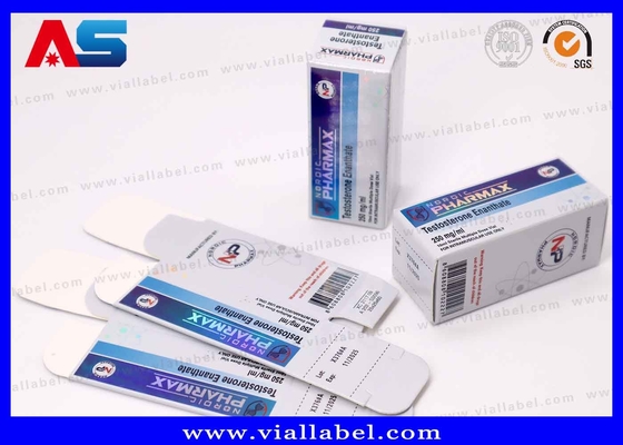 럭셔리 레이저 & 임보스된 종이 상자 10ml 테스트 엔안 병
