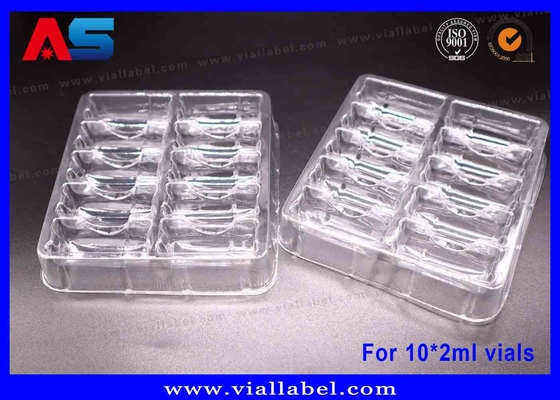 55um PET 투명 블러스터 패키지 10 x 2ml 방울 ✅ 배송 준비, 내구성, 친환경, 공장 직접
