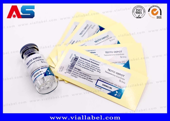 의료 및 실험실용 강한 접착제 프리미엄 플라자 라벨 2ml / 10ml