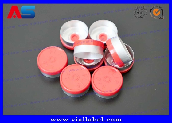맞춤 알루미늄-플라스틱 캡 (13mm/20mm) 새겨진 의약품 로고와 단어