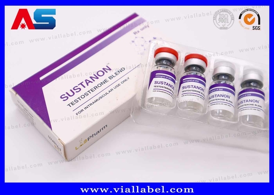 랩파르마 제약 인쇄 10ml 종이 상자와 병 라벨