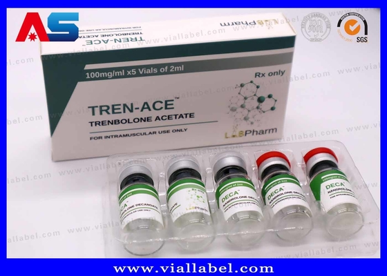 랩파르마 제약 인쇄 10ml 종이 상자와 병 라벨