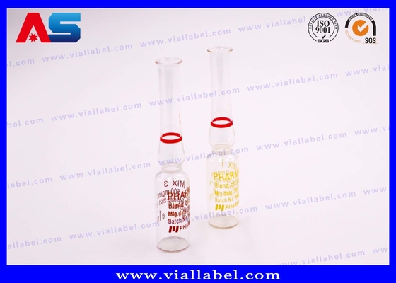 프리미엄 1ml 앰플 | 맞춤 인쇄 | 제약 및 화장품 등급 | 공장 직거래 | 대량 재고
