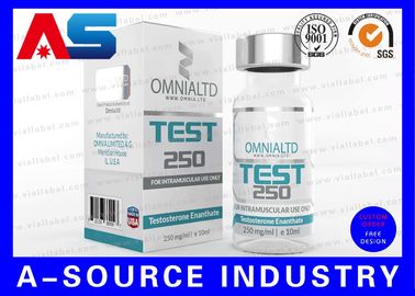 은 포일이 RX 10ml 작은 유리병에 의하여 실험실 주입 다수 복용량 작은 유리병 Boldenone Undecenoate를 위한 금속 인쇄이라고 레테르를 붙입니다