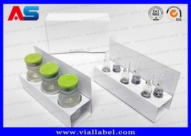 300g 종이 병 상자 2ml 펩타이드 유리 병 의약품 포장 상자