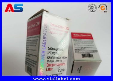 250g 펩타이드 분말 10ml 병 상자 맞춤 인쇄 방수 의약품 포장 상자