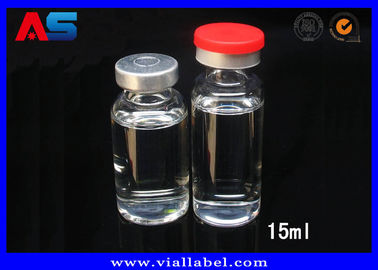 5ml 8ml 15ml 10mL 작은 유리 병 플립 오프 캡이 있는 유리 병 고무 병 유리 병