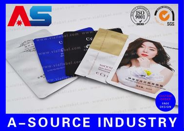 알루미늄 엽지 지프로크 가방 열 밀폐 주문 인쇄 재 닫을 수 있는 알루미늄 엽지 포장 가방 SGS ISO 9001