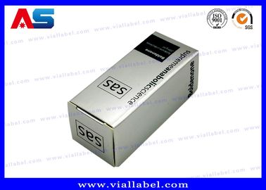 아나볼릭 과학 10ml 방울 상자 / 펩타이드 의약품 포장 상자 유리 방울 주문 인쇄 상자
