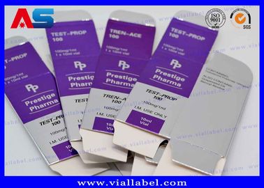 반짝이는 / 매트 바이오 사용자 지정 10mL 방울 상자