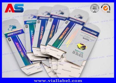 화장품 20ml 병 상자 은 홀로그램 인쇄 상자 10ml 병