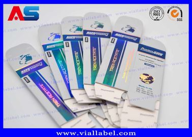 화장품 20ml 병 상자 은 홀로그램 인쇄 상자 10ml 병
