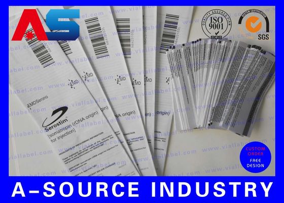 135mm 폭 45mm 길이를 인쇄하는 CMYK 약물 파리잡이 끈끈이 묘사 종이 주문 전단