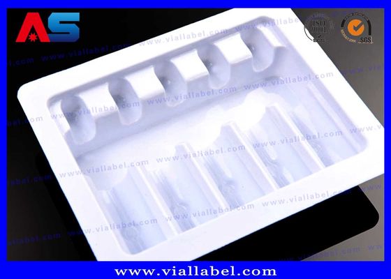 백색 PET 5 2ml Ampoules Blister Tray 포장 약품 블리스터 포장