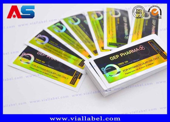 볼덴렌 언데실레네이트 병에 10ml 맞춤 홀로그램 스티커 강한 접착 10ml 홀로그램 레이저 효과 맞춤형 크기
