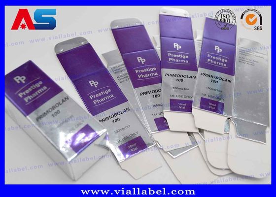 CMYK 인쇄 주사 펩타이드 10ml 병 상자 및 라벨 10ml 병 롤 라벨