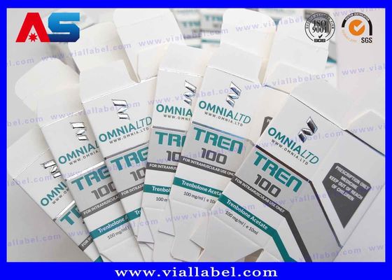 10ml 근육 성장 아세테트 100mg 펩타이드 의약품 포장 상자 인체육 인체육