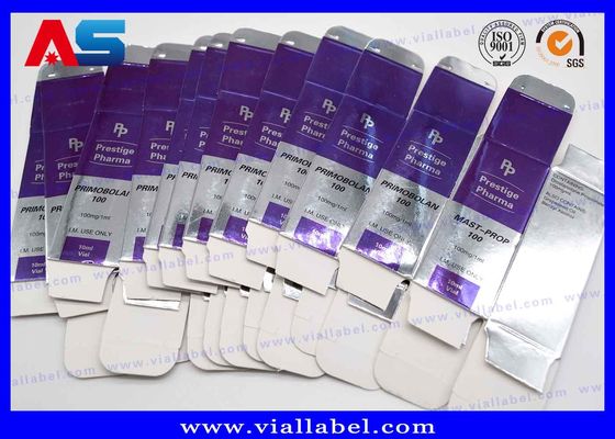 보디빌딩 / 테스트 엔안타테트 사용자 지정 포장 상자 인쇄 무료 디자인 10ml 병 라벨