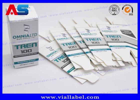 10ml 근육 성장 아세테트 100mg 펩타이드 의약품 포장 상자 인체육 인체육
