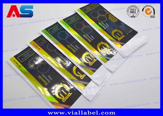 의약품 레이저 홀로그램 접착 병 라벨 플라스틱 트레이와 함께 3ml / 2ml 펩타이드 포장