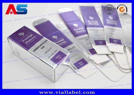 아나볼릭 과학 10ml 방울 상자 / 펩타이드 의약품 포장 상자 유리 방울 주문 인쇄 상자