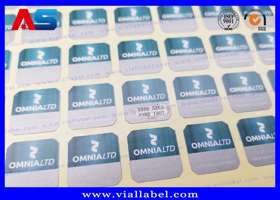 맞춤형 디자인 위조 방지 홀로그램 보안 스티커 무효 3D 홀로그램 스티커