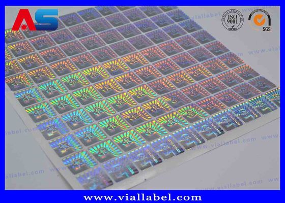 맞춤형 디자인 위조 방지 홀로그램 보안 스티커 무효 3D 홀로그램 스티커