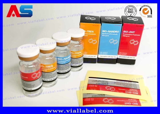 맞춤형 펩타이드 인성 성장 약품용 개인 레이블 스티커 10ml 수포 라벨